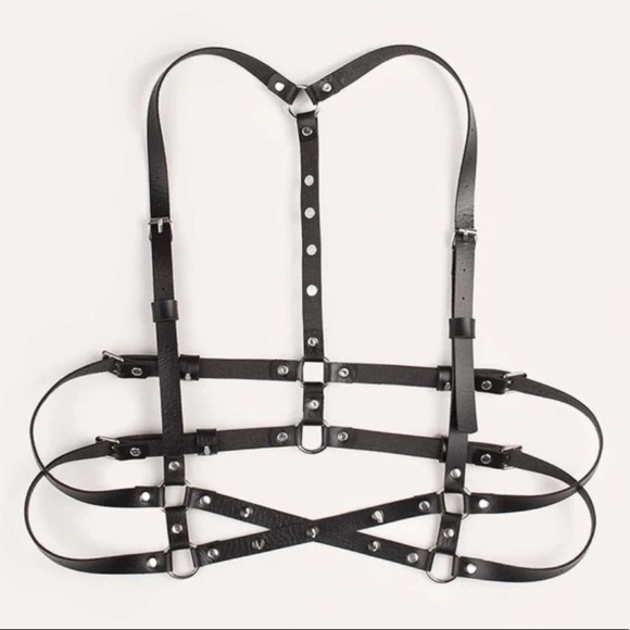 PU Leather Waist Studded Strap Belt - Picture 2 of 5